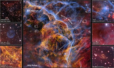 Resti di supernova nell’immagine più grande mai rilasciata