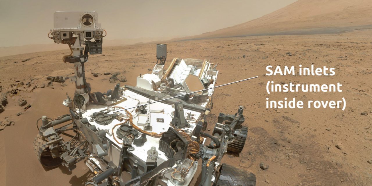 Marte, Curiosity ‘fiuta’ il metano
