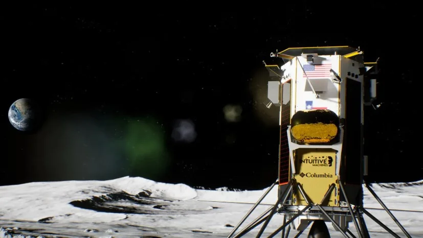 Il lander lunare di Intuitive Machines necessita di modifiche