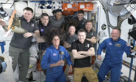 Sulla Iss gli astronauti della prima missione con equipaggio di Starliner