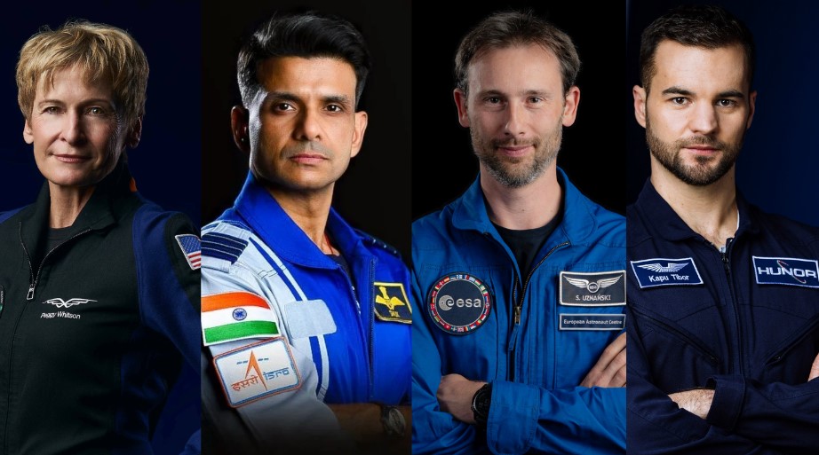L'equipaggio della missione Axiom 4