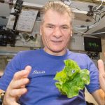 A cena nello spazio con Paolo Nespoli