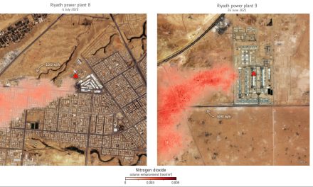 Sentinel-2 rileva biossido di azoto dalle centrali elettriche