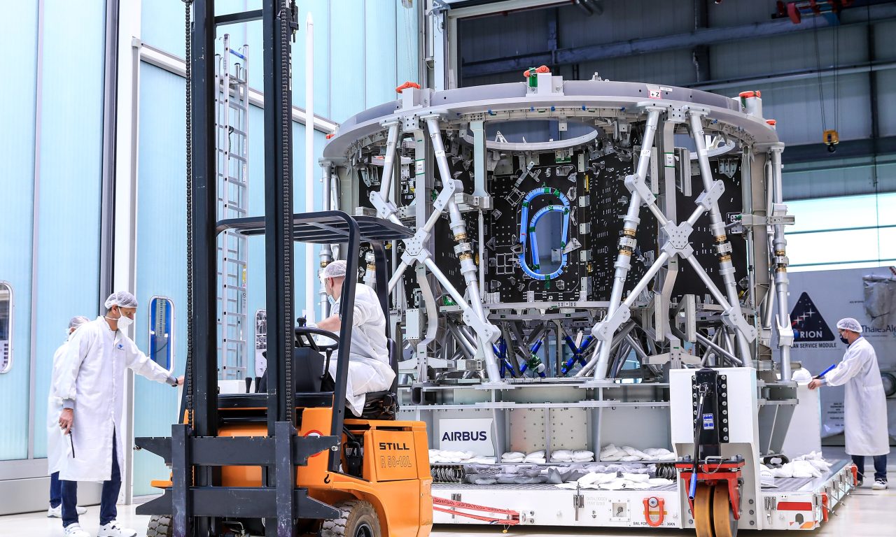 Esa consegna il modulo europeo per Artemis III