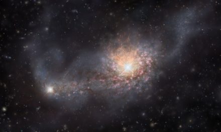 Fusione tra galassie, risultato mostruoso