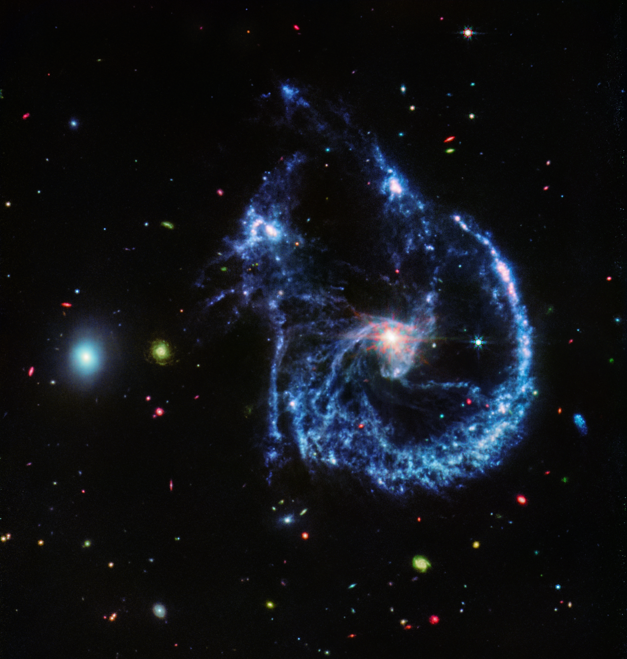 Arp 107 - foto con solo i dati di Miri