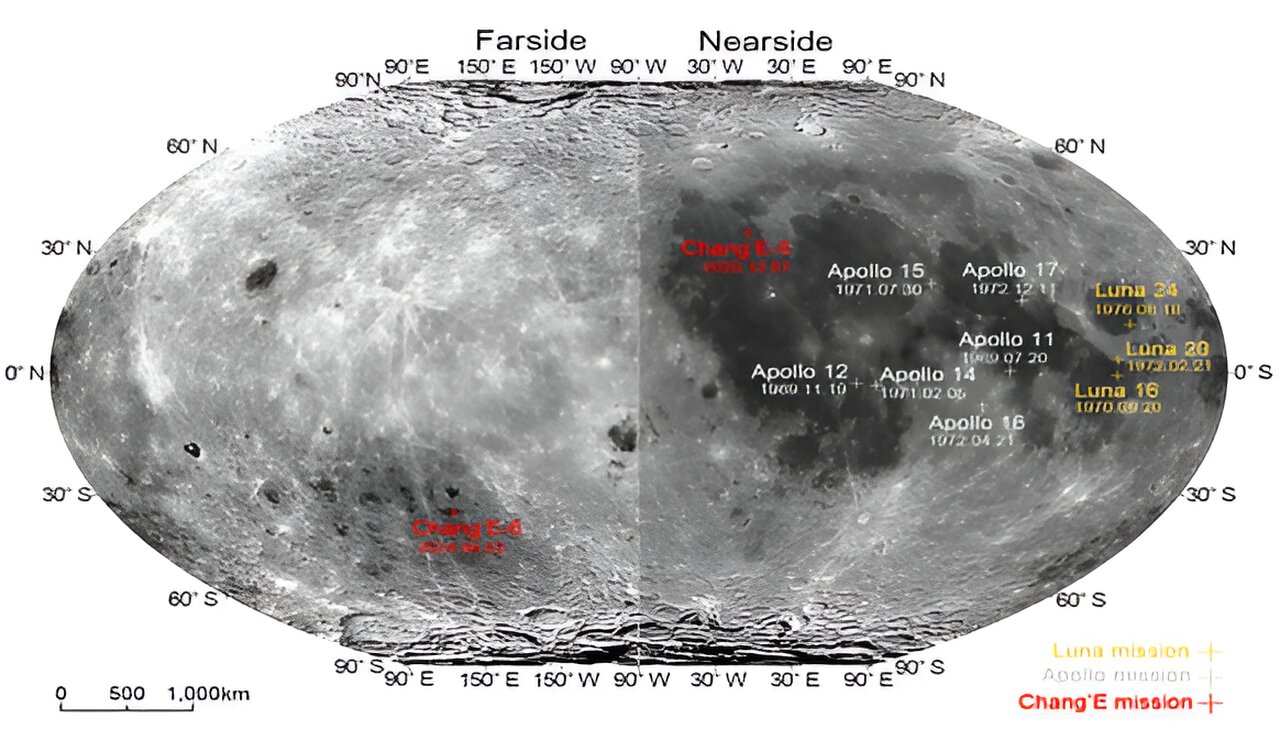 Luna, analizzati i primi campioni del lato nascosto