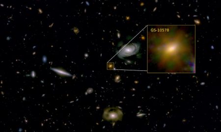 Webb osserva una galassia fagocitata dal suo buco nero