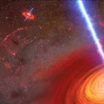 Da Hubble e Chandra una coppia di supermassicci vicini