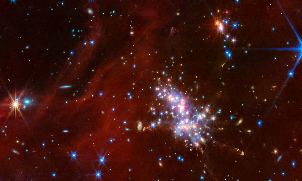 La periferia della Via Lattea nel mirino del Webb