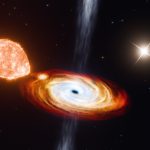Scoperto un sistema triplo con buco nero