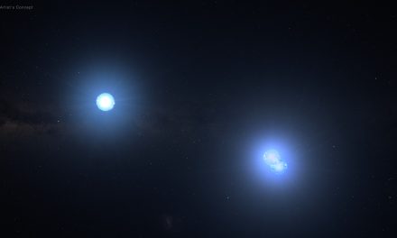 Un raro terzetto stellare