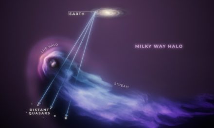 Hubble misura il resto del nostro scontro galattico