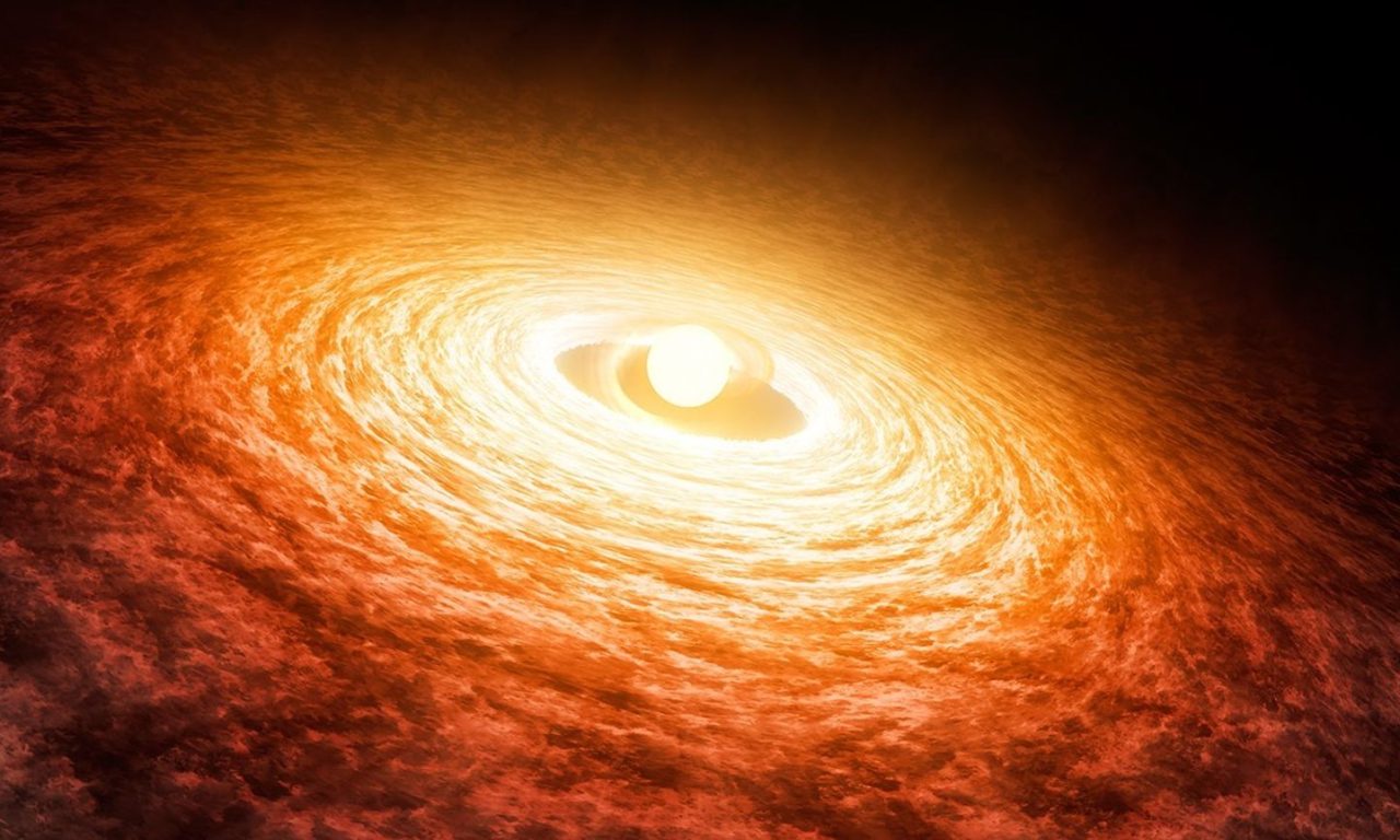 Fu Orionis, una stella sotto shock