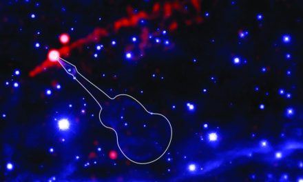 Una ‘chitarra’ galattica