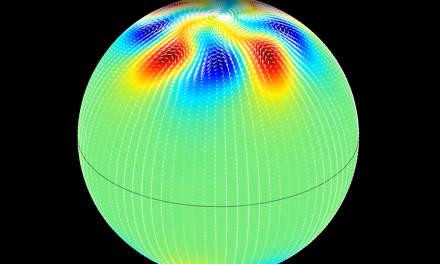 Vortici polari nel Sole, la ‘corsa’ dei campi magnetici