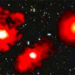 Scoperte tre galassie ultramassicce “Red Monsters” nell’universo primordiale