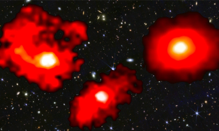 Scoperte tre galassie ultramassicce “Red Monsters” nell’universo primordiale
