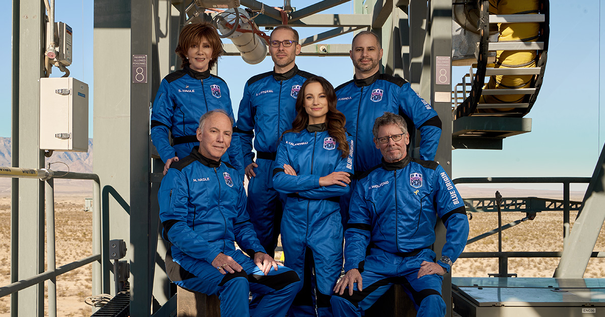 Calandrelli, centesima donna nello spazio con il volo turistico di Blue Origin