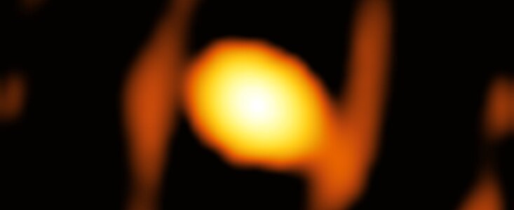 Scattata la prima immagine di una stella al di fuori della nostra galassia