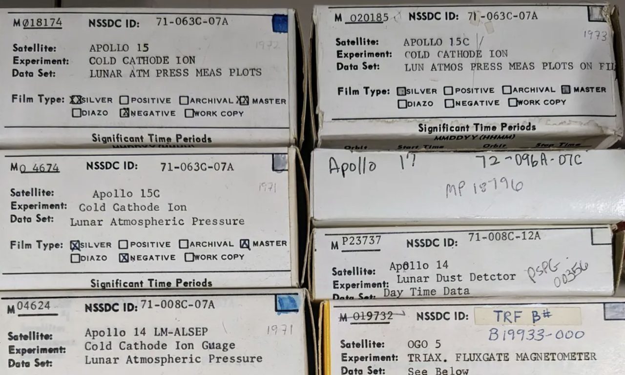 La storia dello spazio negli archivi delle missioni