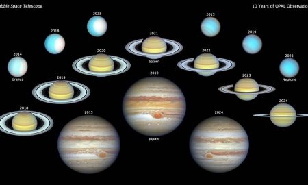 Il programma Opal di Hubble festeggia 10 anni