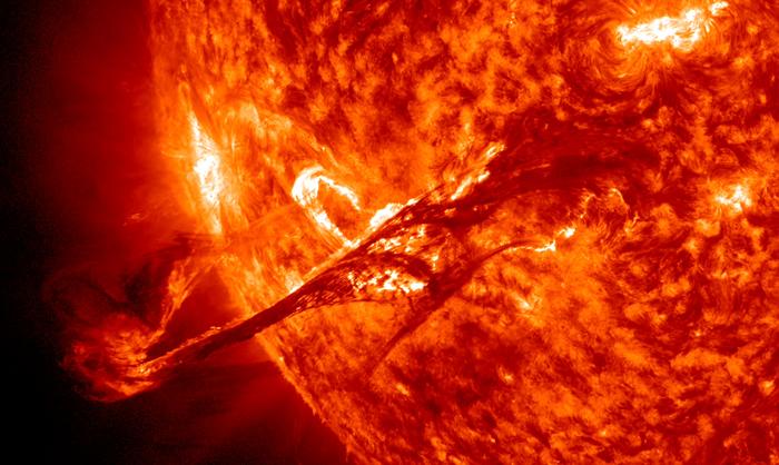 Una remota tempesta solare ‘raccontata’ dagli alberi