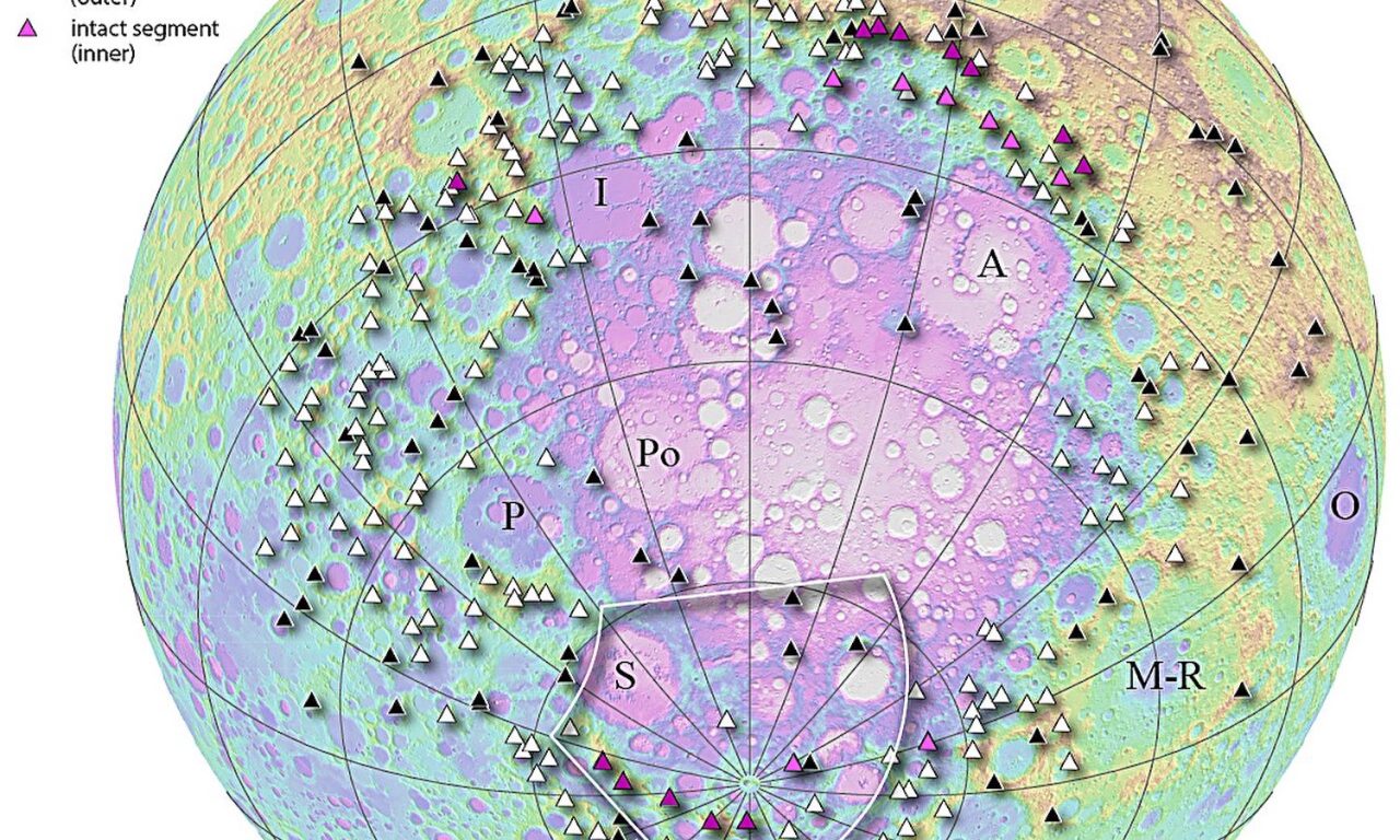 Il cratere più grande della Luna è ovale o rotondo?