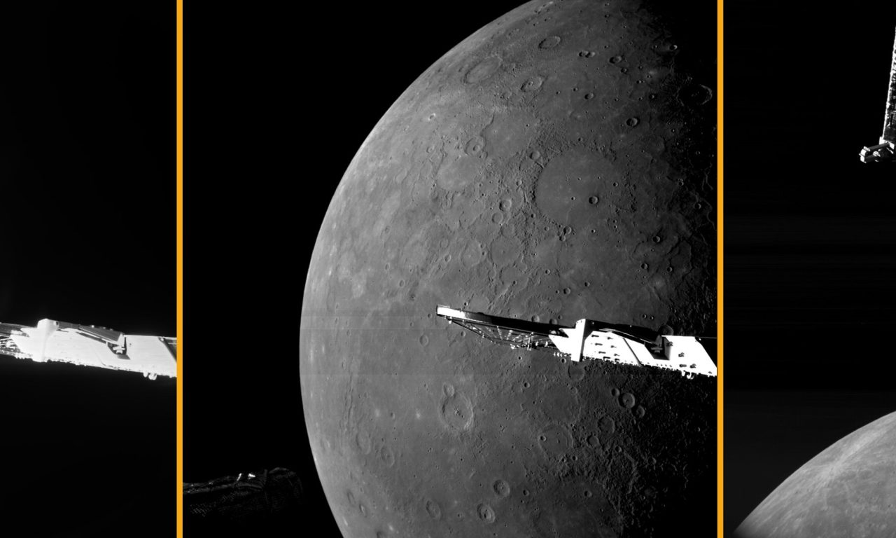 BepiColombo ci regala immagini sensazionali di Mercurio