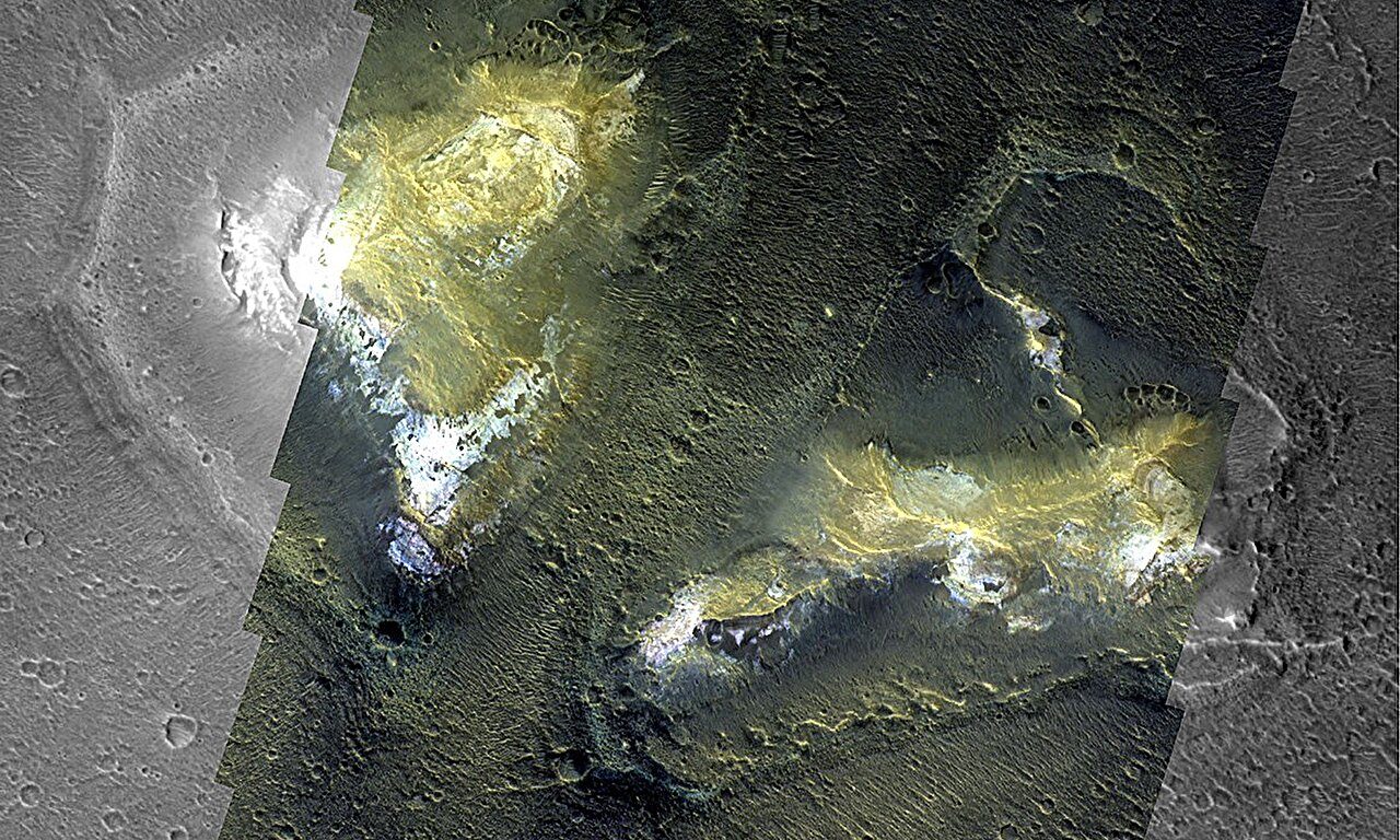 Un inusuale paesaggio marziano