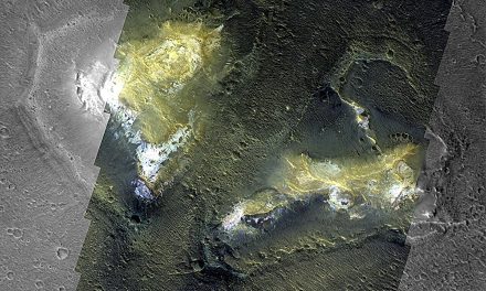 Un inusuale paesaggio marziano