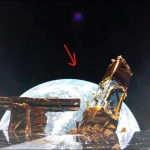 La Terra e la Luna in posa per Blue Ghost