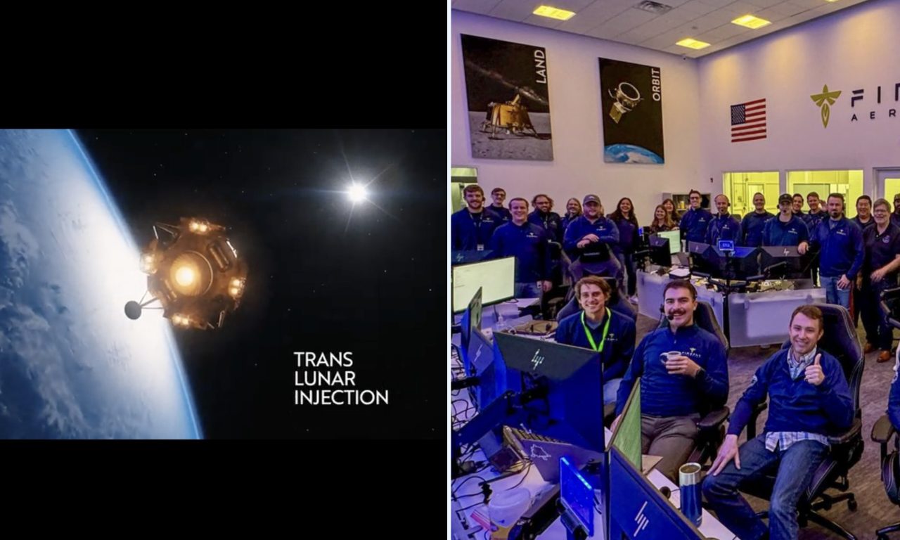 Blue Ghost lascia l’orbita terrestre diretto verso la Luna