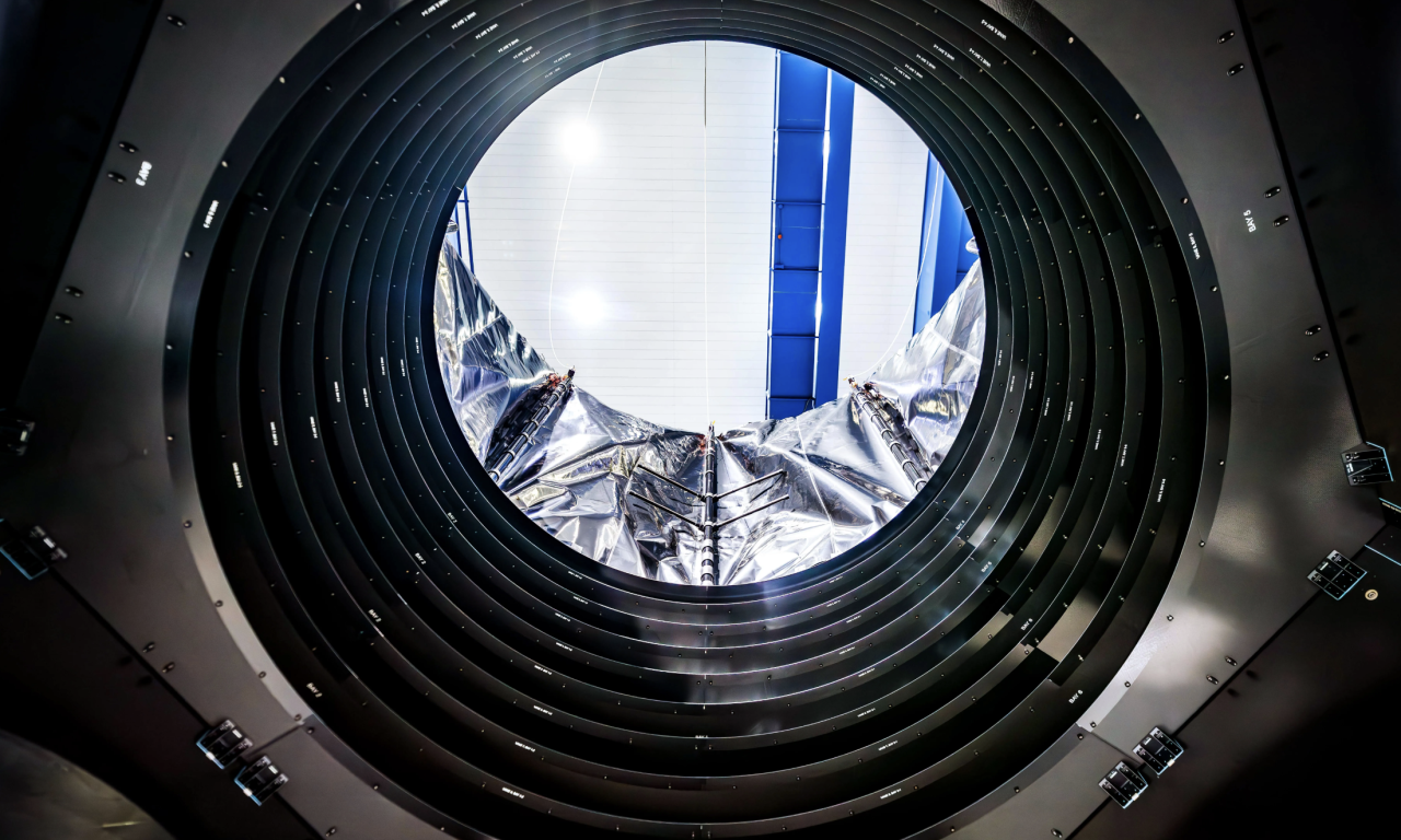 Roman Telescope, installato il parasole