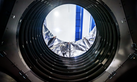 Roman Telescope, installato il parasole