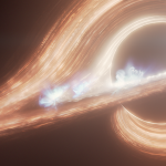 Giochi di luce spettacolari provengono da Sagittarius A*