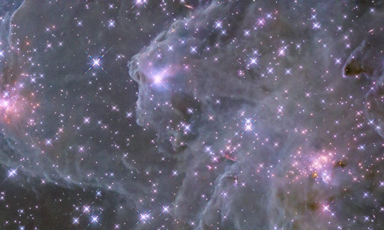 Un grembo cosmico visto da Hubble