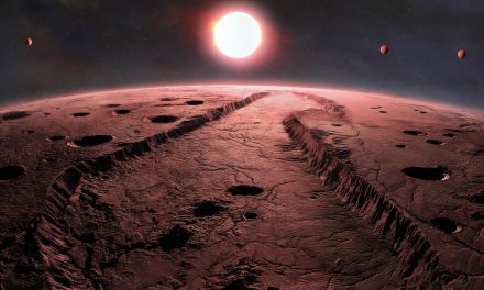 Quartetto planetario per la stella di Barnard