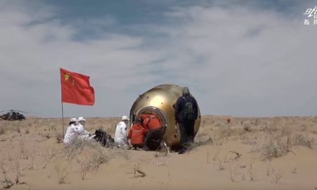 Rientrano i taikonauti di Shenzhou 19