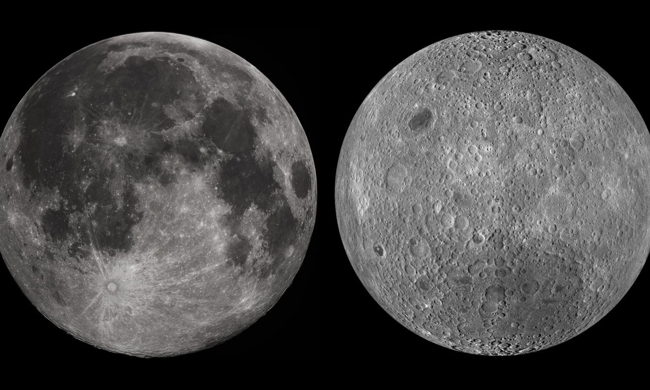 È più secca, l’altra faccia della Luna