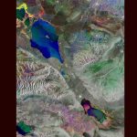 Copernicus, tre mesi in un’immagine dei laghi Alakol e Aibi