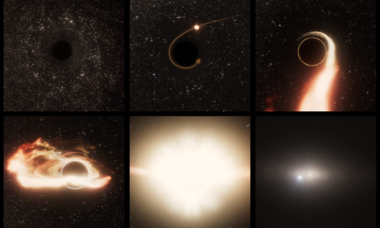 Scoperto casualmente un enorme buco nero solitario