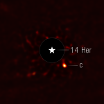 Webb ha ‘visto’ un esopianeta freddo dall’orbita bizzarra