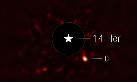 Webb ha ‘visto’ un esopianeta freddo dall’orbita bizzarra