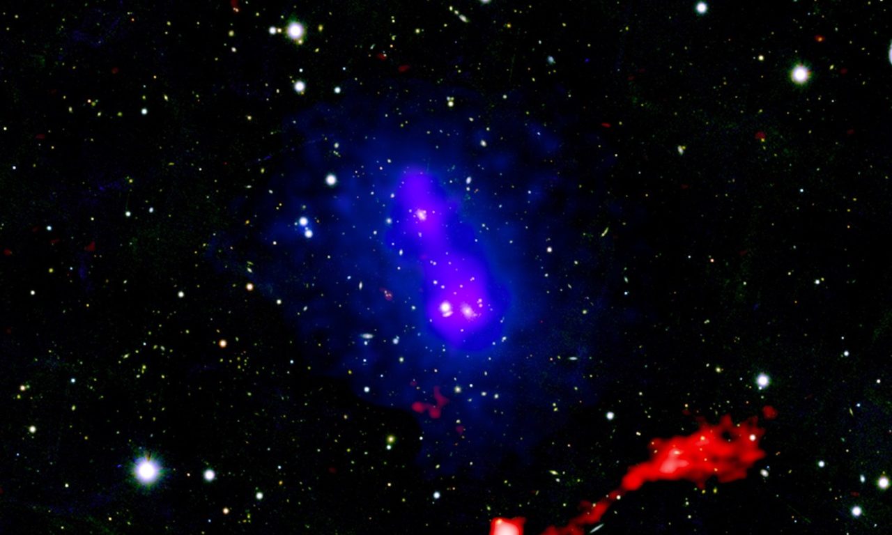 Due ammassi di galassie pronti a scontrarsi di nuovo