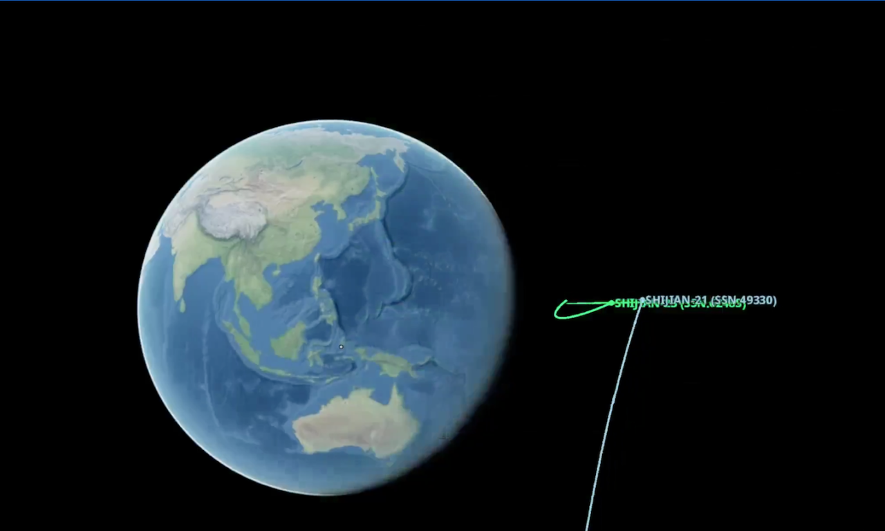 Sonde cinesi sperimentano un test di attracco in orbita Geo