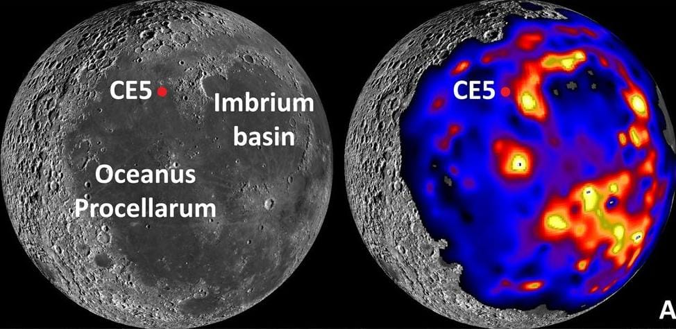 La Luna ha conservato calore più a lungo