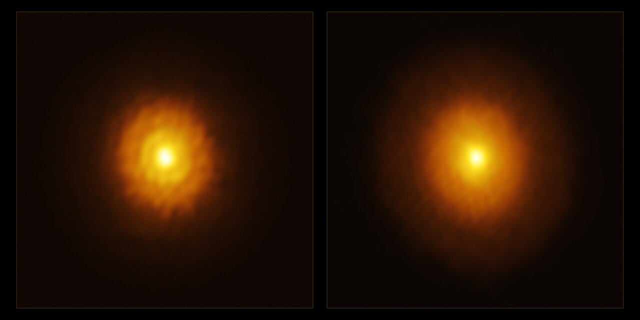 Un gigante nascosto tra le ‘nebbie’ di una giovane stella