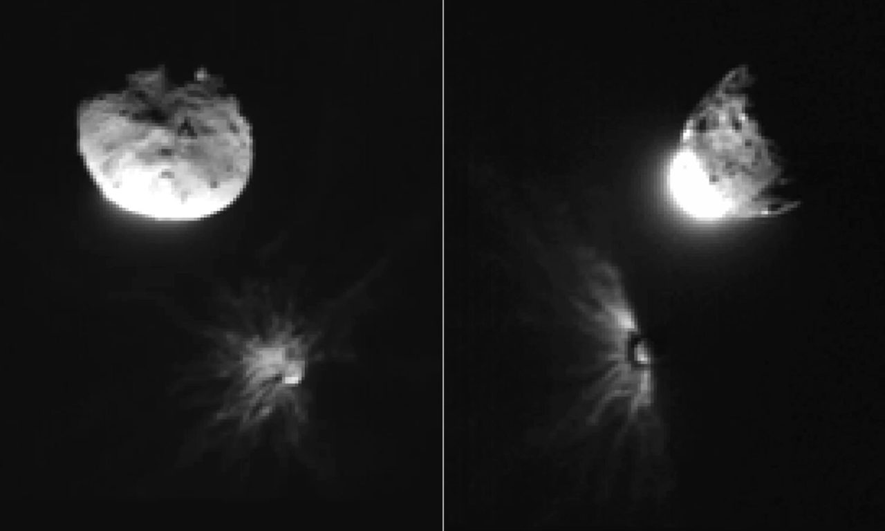 Missione Dart, la spinta dei detriti fu più forte dell’impatto