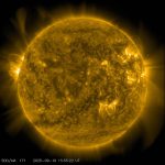 L’attività solare è inaspettatamente in aumento dal 2008